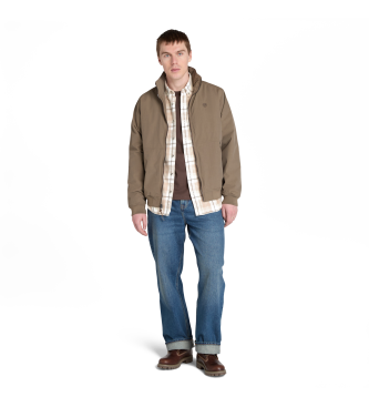 Timberland Camicia di flanella a quadri beige