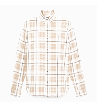 Timberland Camicia di flanella a quadri beige