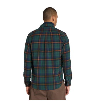 Timberland Grn kariertes Flanellhemd