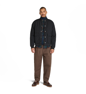 Timberland Grn kariertes Flanellhemd