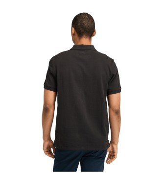 Timberland Millers River short sleeve piqu polo shirt black