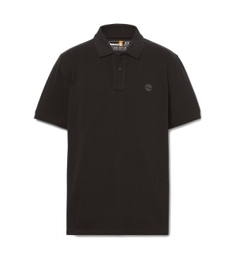 Timberland Millers River piqu poloshirt korte mouw zwart