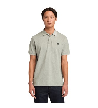 Timberland Millers River kurzrmeliges Pique-Poloshirt grau