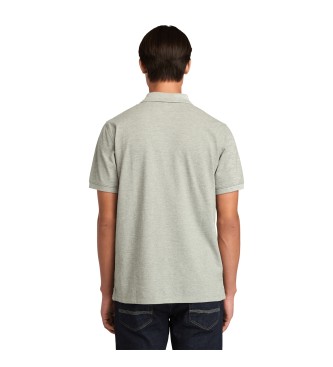 Timberland Millers River short-sleeved pique polo shirt grey