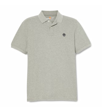 Timberland Millers River short-sleeved pique polo shirt grey