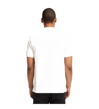 Timberland Millers River short sleeve pique polo shirt white  