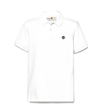 Timberland Millers River piqu poloshirt korte mouw wit  