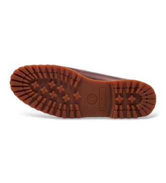 Timberland Burgundy Authentic Kiltie Leather Loafers
