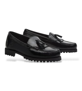 Timberland Authentic mokkasiner i sort læder