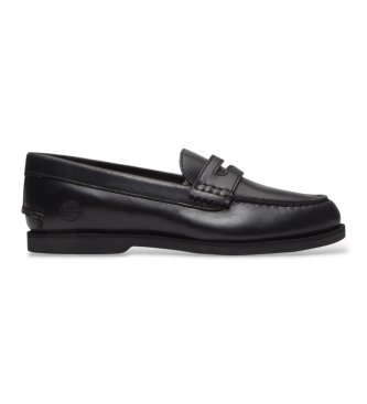 Timberland Classic Boat black leather loafers