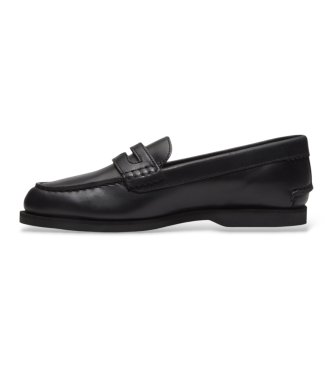 Timberland Classic Boat black leather loafers