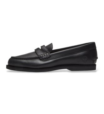 Timberland Classic Boat black leather loafers