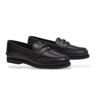 Timberland Classic Boat black leather loafers