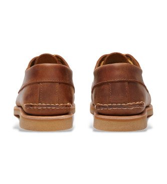 Timberland Mocasines de piel Crafted Boat marr�n