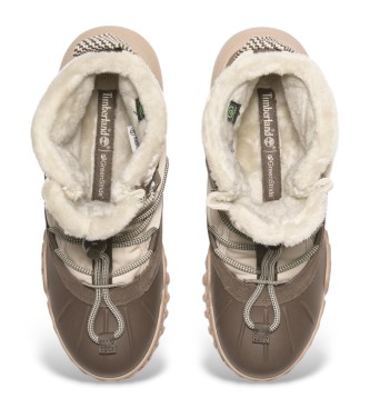 Timberland Moriah Range Mid Waterproof snowboardkngor i beige lder