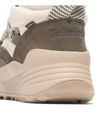 Timberland Moriah Range Mid Waterproof beige leren snowboardschoenen