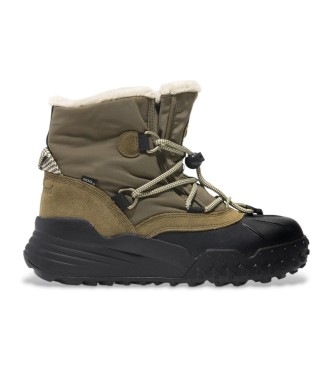 Timberland Moriah Range Mid Waterdichte leren snowboardschoenen groen