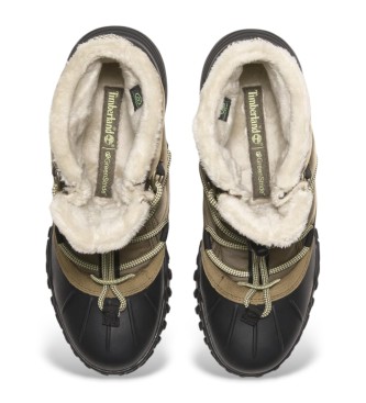 Timberland Moriah Range Mid Waterdichte leren snowboardschoenen groen