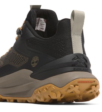 Timberland Brązowe skórzane buty sportowe Motion Access