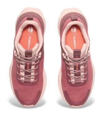 Timberland Motion Access rosa Leder-Turnschuhe