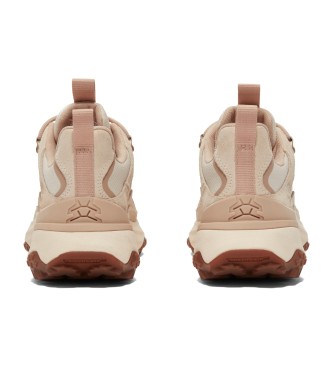 Timberland Motion Access beige vattentta lderskor med snrning och lg topp