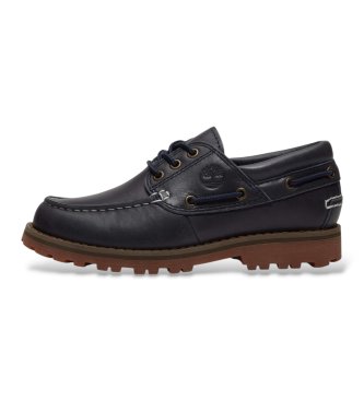 Timberland Nautica in Pelle Authentic blu marino