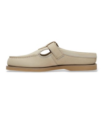 Timberland Náuticos de Piel clásico destalonado beige