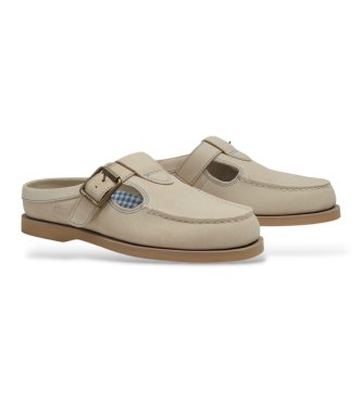 Timberland Náuticos de Piel clásico destalonado beige