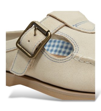 Timberland Náuticos de Piel clásico destalonado beige