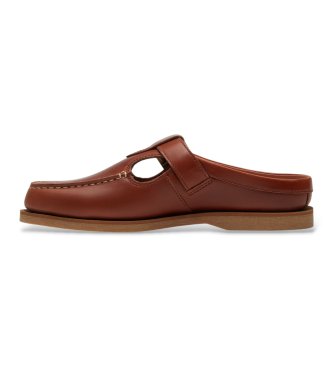 Timberland Náuticos de Piel clásico destalonado marrón