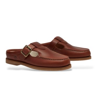 Timberland Náuticos de Piel clásico destalonado marrón