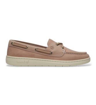 Timberland Portofino Pier pink leather boat shoes