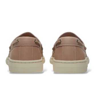 Timberland Portofino Pier pink leather boat shoes