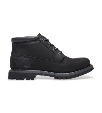 Timberland Nellie Mid Lace Up Leren Laarzen Zwart