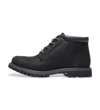 Timberland Nellie Mid Lace Up Leren Laarzen Zwart