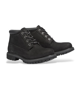 Timberland Nellie Mid Lace Up Leren Laarzen Zwart
