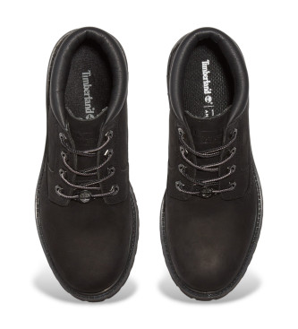 Timberland Nellie Mid Lace Up Leren Laarzen Zwart