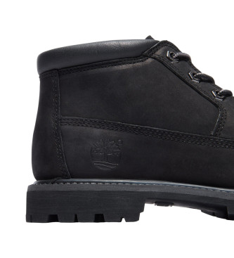 Timberland Nellie Mid Lace Up Leren Laarzen Zwart