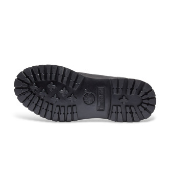 Timberland Nellie Mid Lace Up Leren Laarzen Zwart