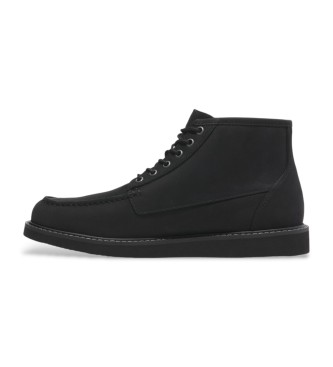 Timberland Skórzane buty Newmarket Mid w kolorze czarnym