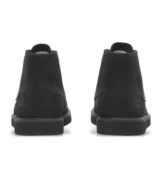 Timberland Stivali Chukka in pelle nera Newmarket media