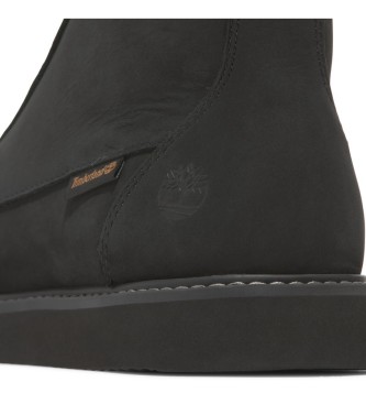 Timberland Newmarket Mid usnjeni škornji chukka črni