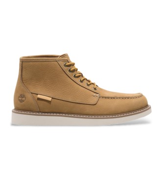 Timberland Leren Chukka Laarzen Newmarket Mid geel