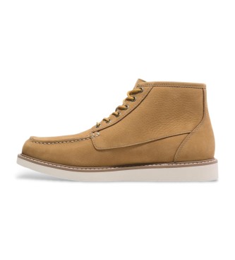 Timberland Bottes Chukka en cuir Newmarket Mid yellow