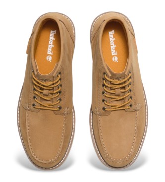 Timberland Leren Chukka Laarzen Newmarket Mid geel