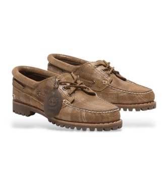 Timberland Noreen Beige leather boat shoes 