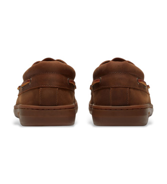 Timberland Scarpe da barca in pelle marrone Portofino Pier