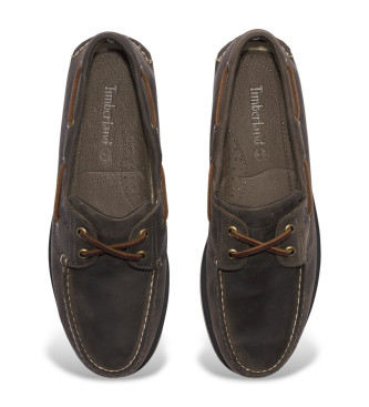 Timberland N�uticos Cl�sicos de 2 Ojales de piel negro