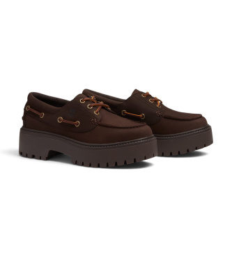 Timberland Bootsschuhe mit Plateausohle von Stone Street, dunkelbraun