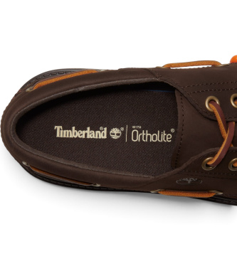 Timberland Bootsschuhe mit Plateausohle von Stone Street, dunkelbraun